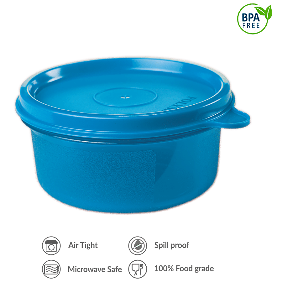 Polyset Magic Seal Mini Rectangular Storage Plastic Container - Blue