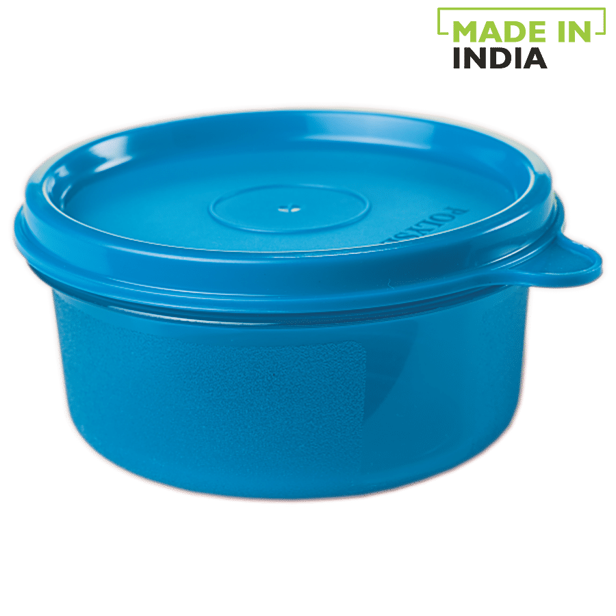 Polyset Magic Seal Mini Rectangular Storage Plastic Container - Blue