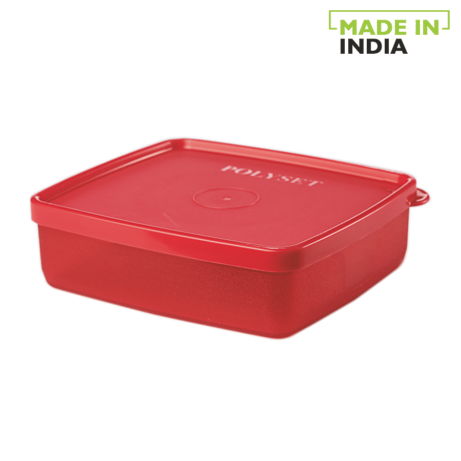 Polyset Magic Seal Rectangular Storage Plastic Container - Pink