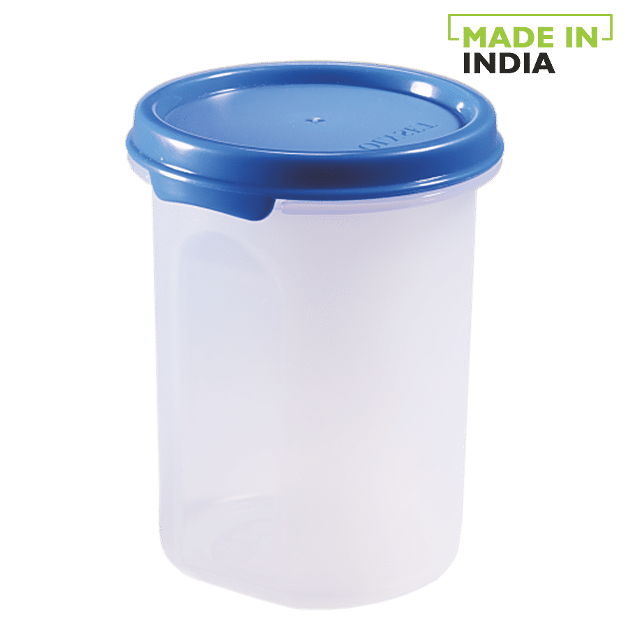 Polyset Magic Seal Round Plastic Storage Containers - Royal Blue