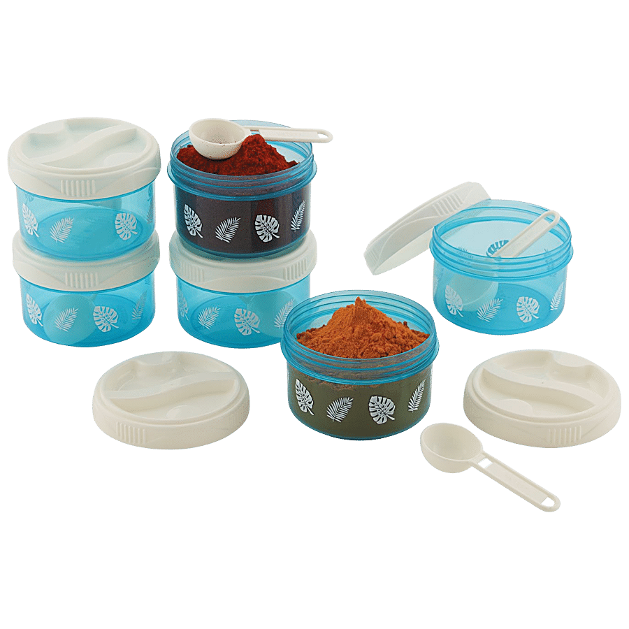 Pratap Container With Spoon - High Quality Plastic