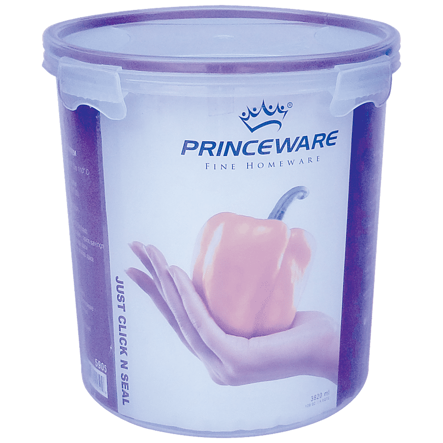 Princeware Click N Seal Canister Microwaveable Plastic Container - L5905-VL