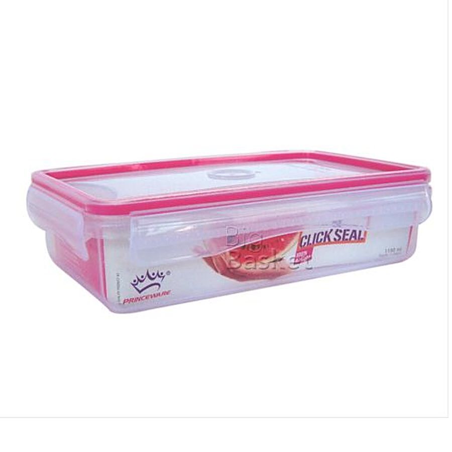 Princeware Click-N-Seal Container - Rectangular