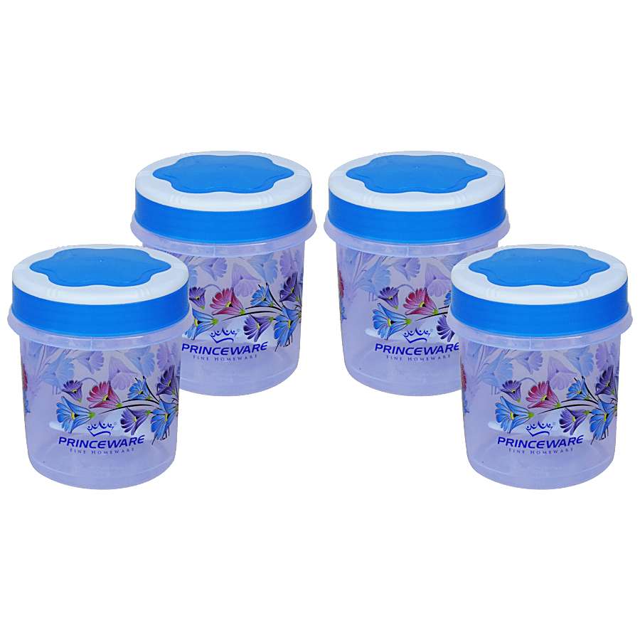 Princeware Daisy Twister Storage Container With Spoon - Plastic