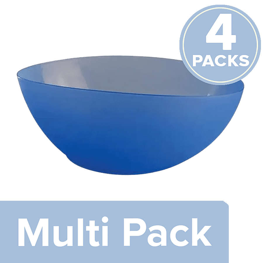 Princeware Microwaveable Plastic Multiutility Bowl - Blue