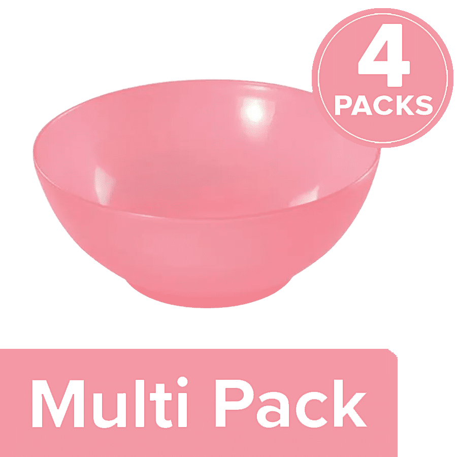 Princeware Microwaveable Plastic Multiutility Bowl - Pink