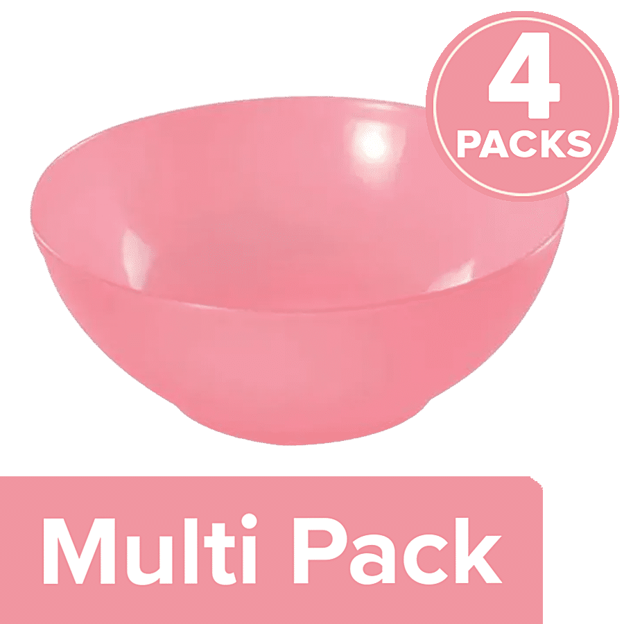 Princeware Microwaveable Plastic Multiutility Bowl - Pink