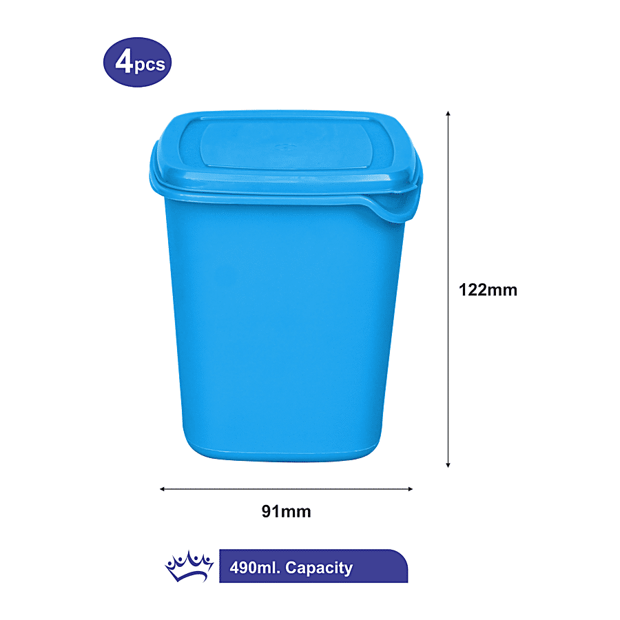 Princeware Pilot Plastic Container - Blue