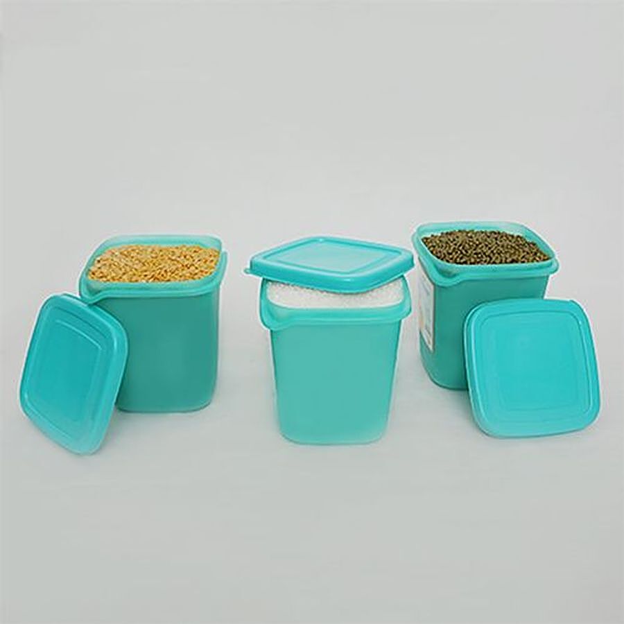 Princeware Prince Pilot Plastic Container Set - Green