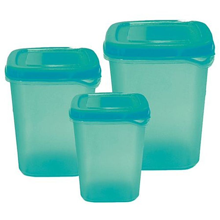 Princeware Prince Pilot Plastic Container Set - Green