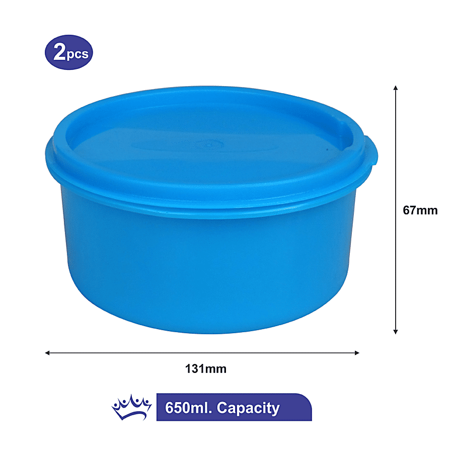 Princeware Store Fresh Round Container - Plastic