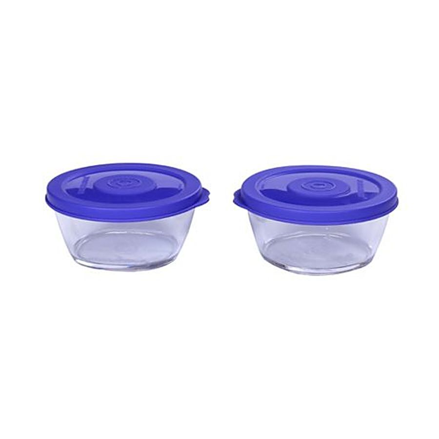 Signoraware Crystal Round Small With Seal - Deep Violet 902S2