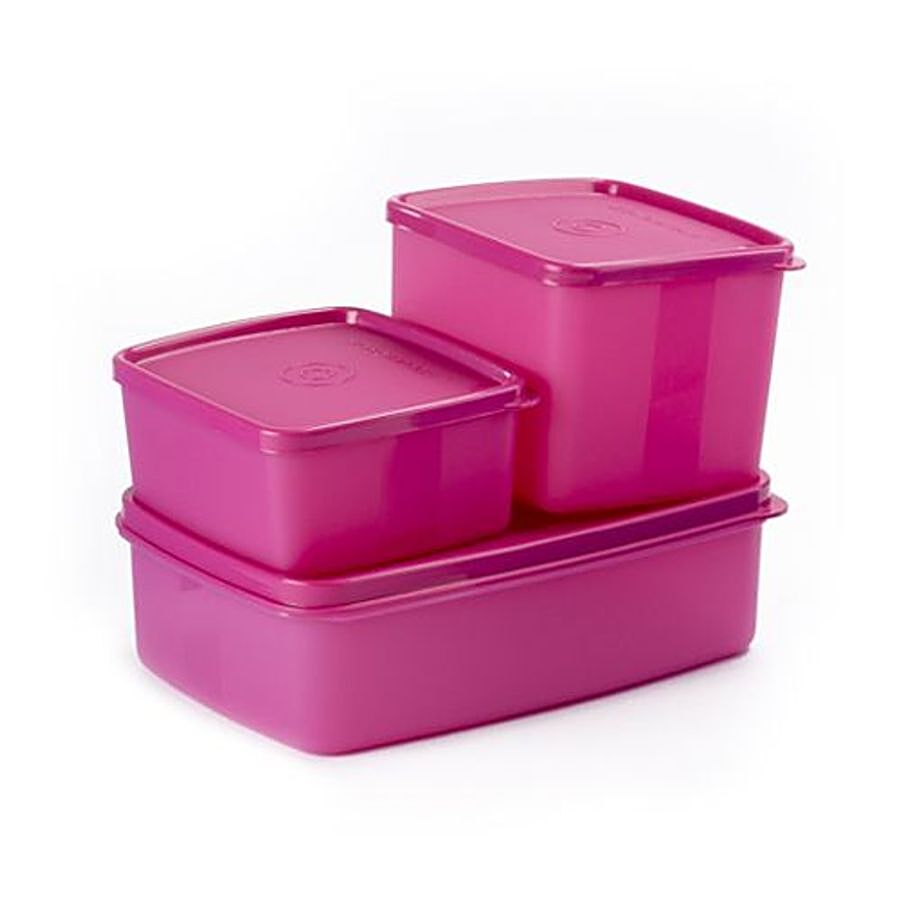 Signoraware Mini Fridge Set - Pink