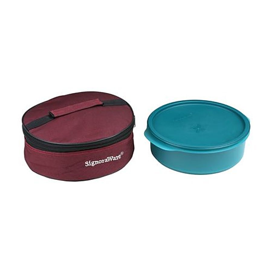 Signoraware Papad & Chapati Box With Bag - Green 708