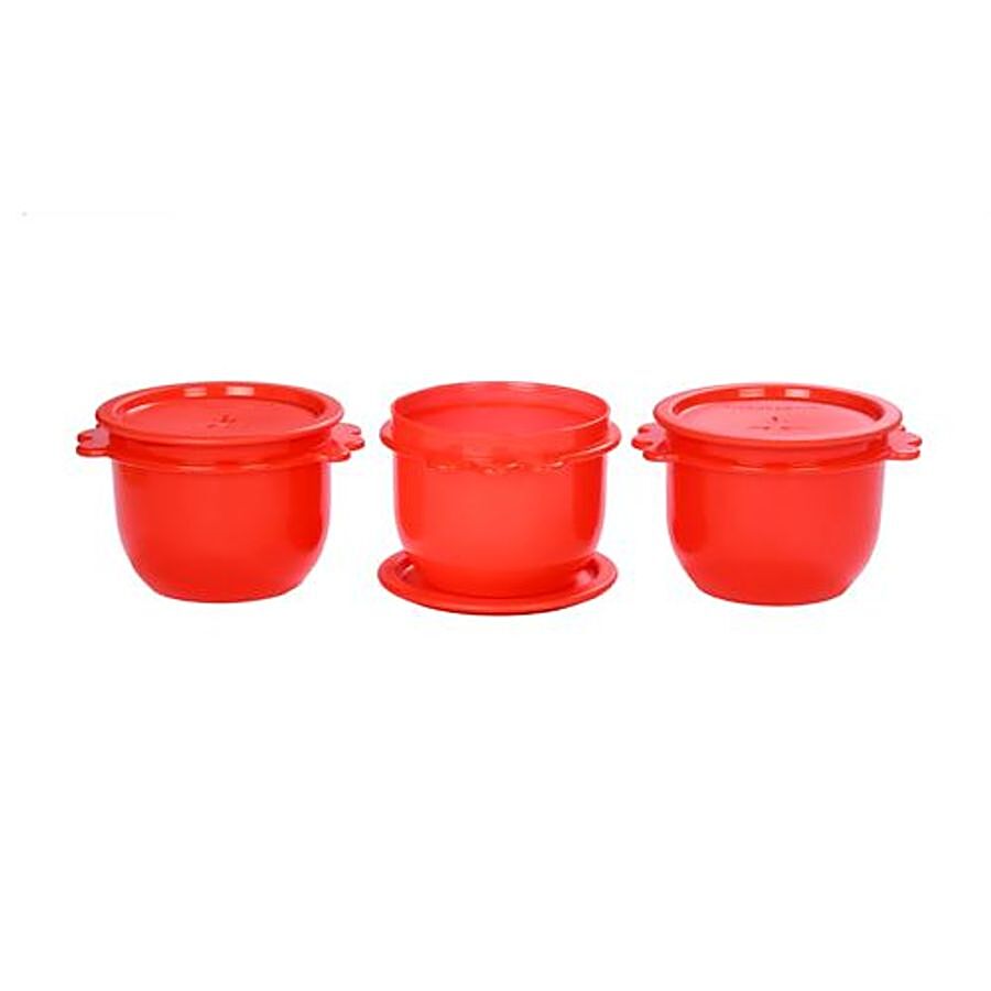 Signoraware Three Star Bowl Big - Deep Red 727S3