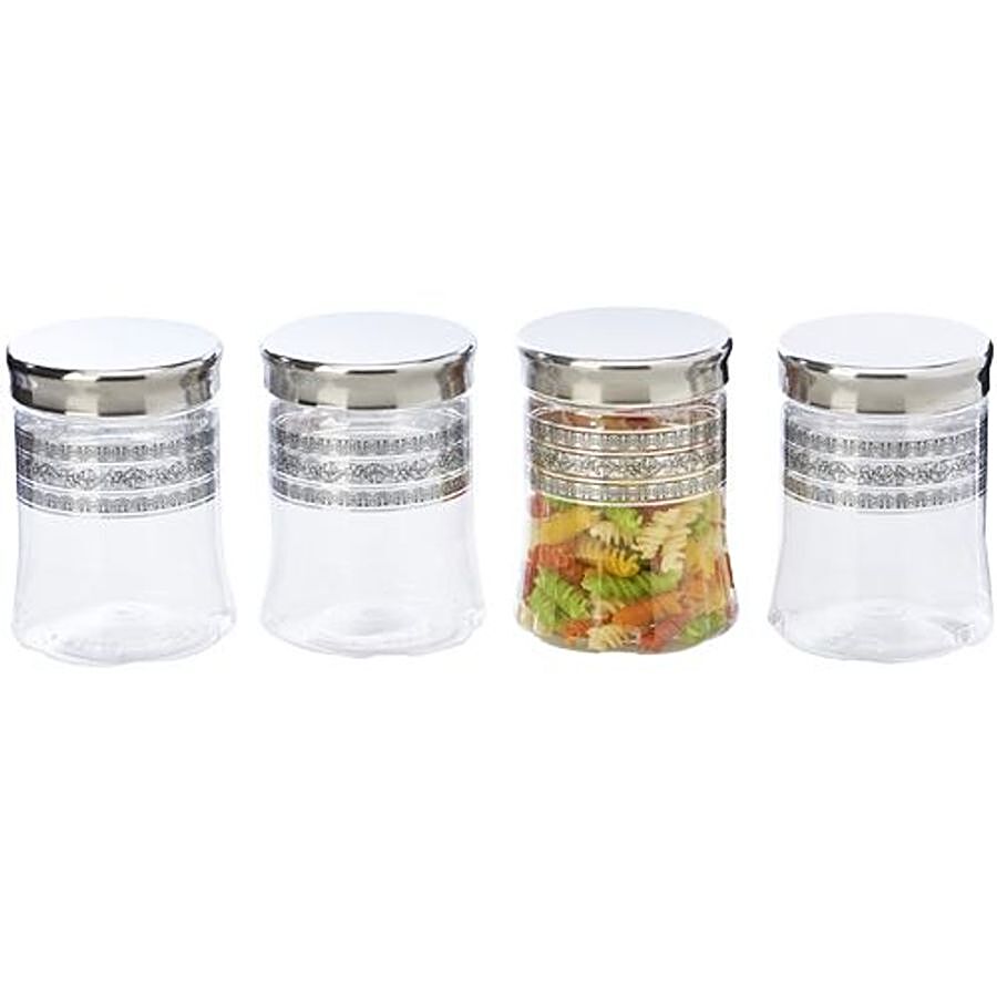 Steelo Pet Belly Container Set - Silver