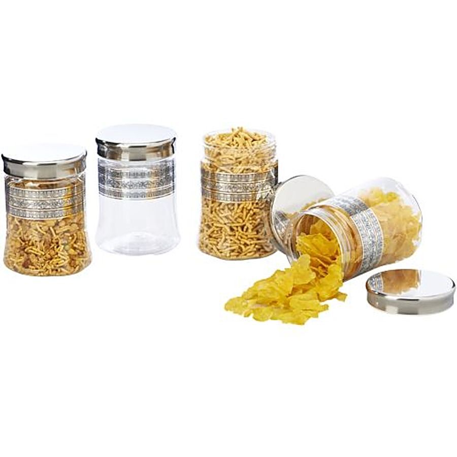 Steelo Pet Belly Container Set - Silver