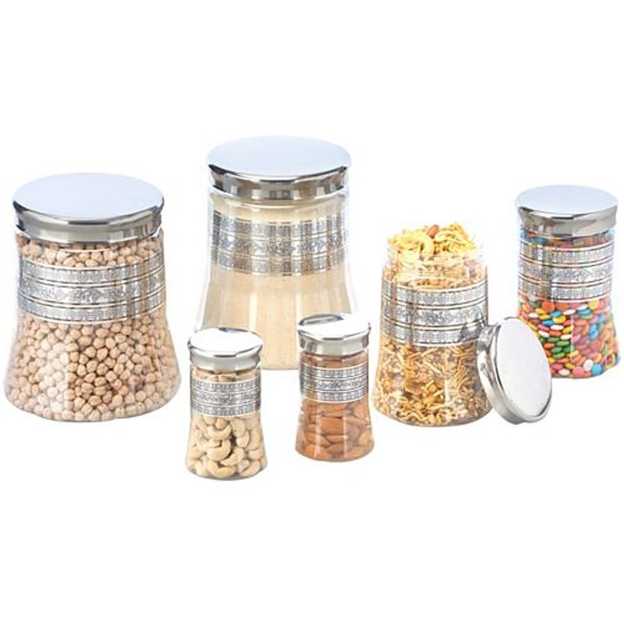 Steelo Pet Belly Container Set - Silver