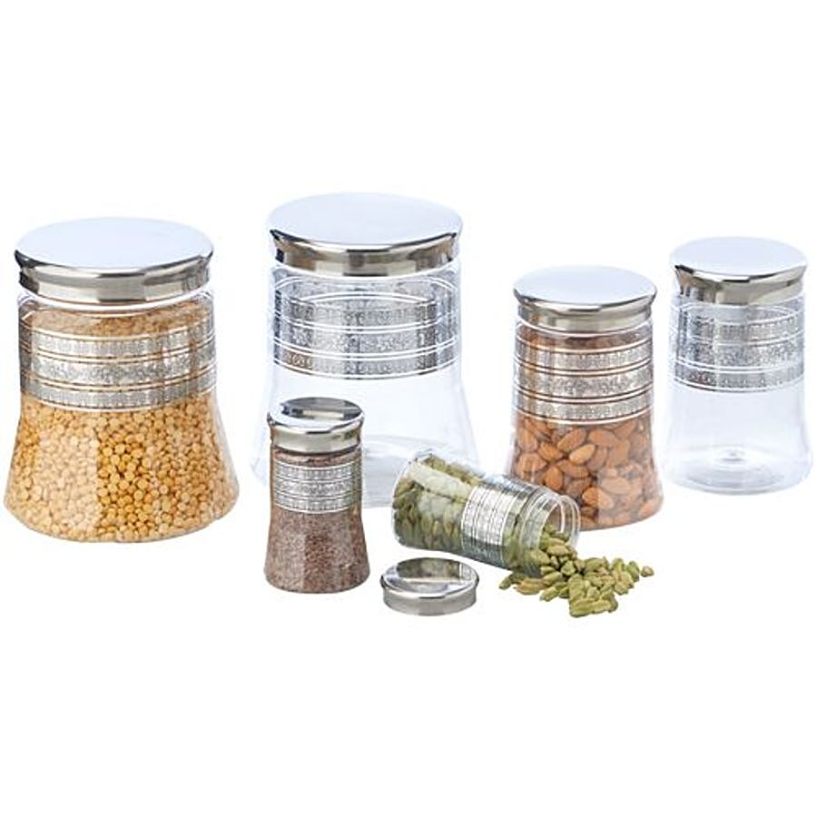 Steelo Pet Belly Container Set - Silver