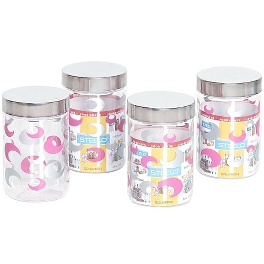 Steelo Pet Selo Container Set - Silver