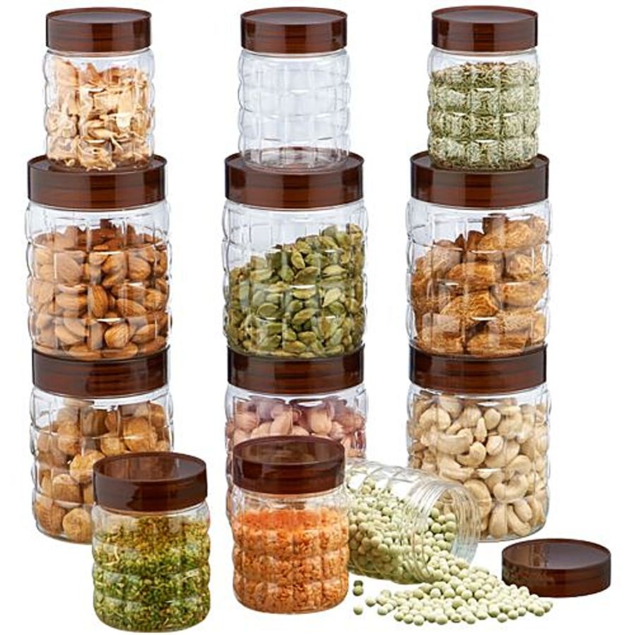 Steelo Pet Solitaire Storage Container Set - Silver