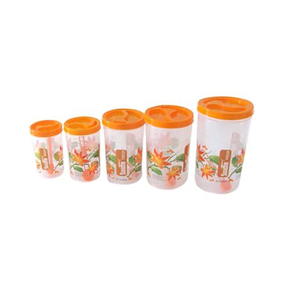 Suvidha Big Storage Container Combo Set - Orange