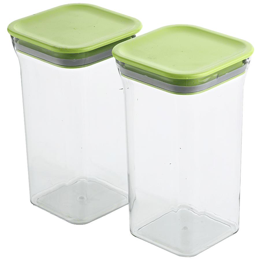 Tallboy Air Tight Kitchen Storage Container - Green