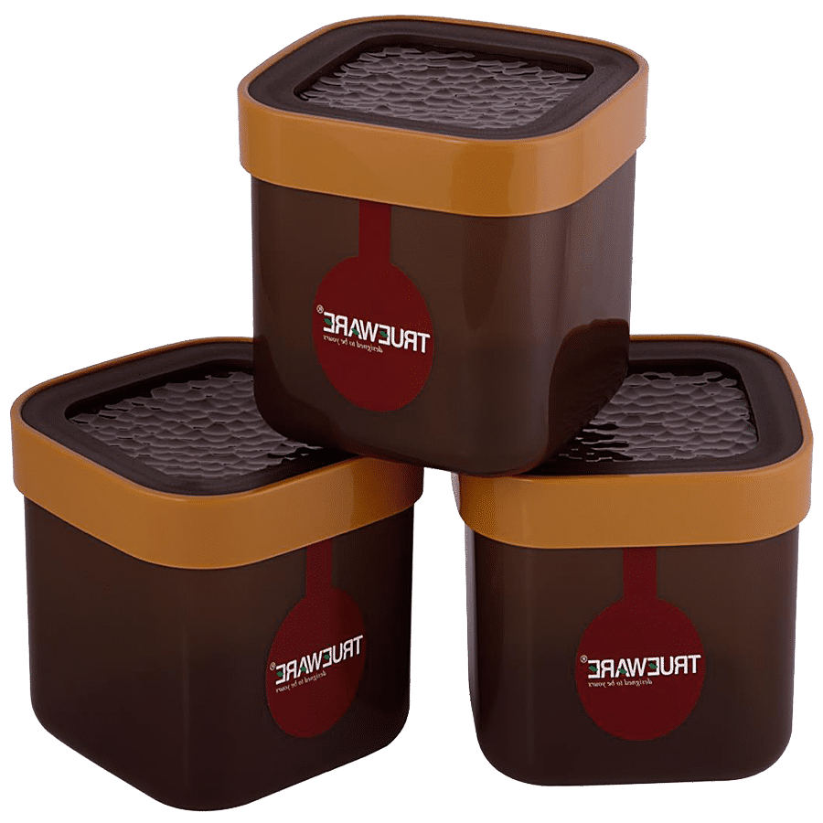 Trueware Eco Storage Hammered Container - Durable