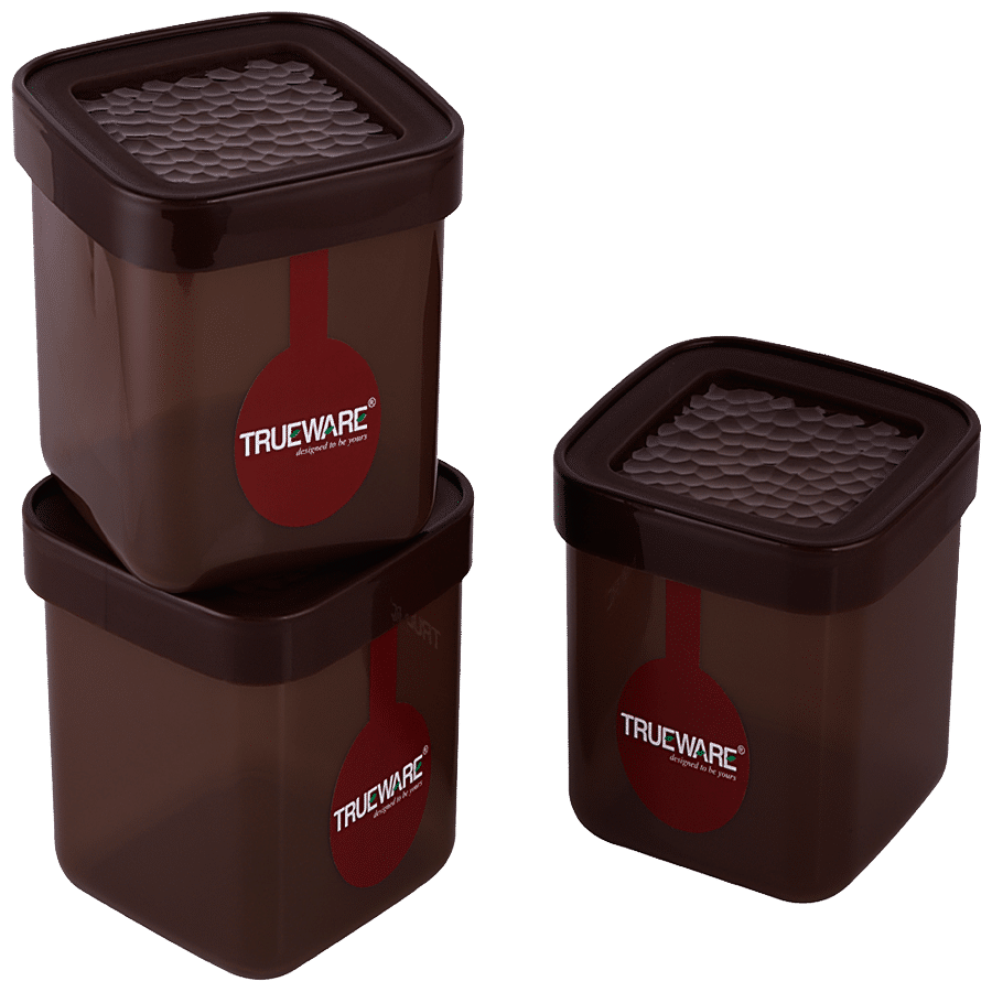 Trueware Plastic Eco Storage Container - Hammered