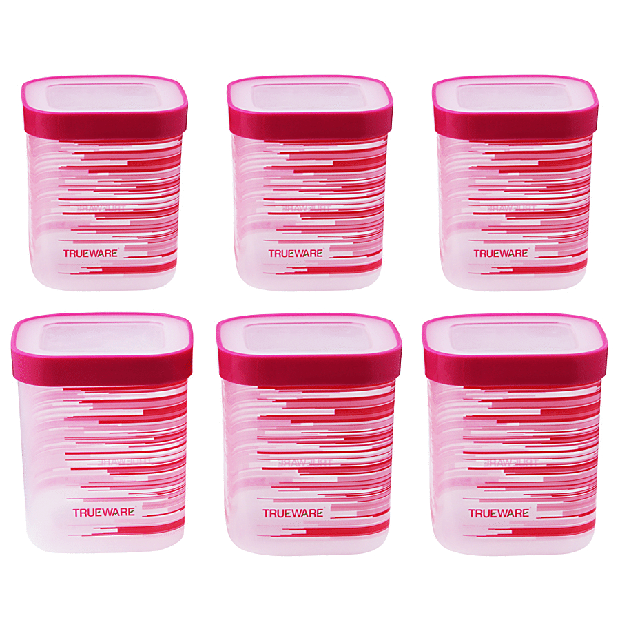 Trueware Plastic Eco Storage Container - Pink