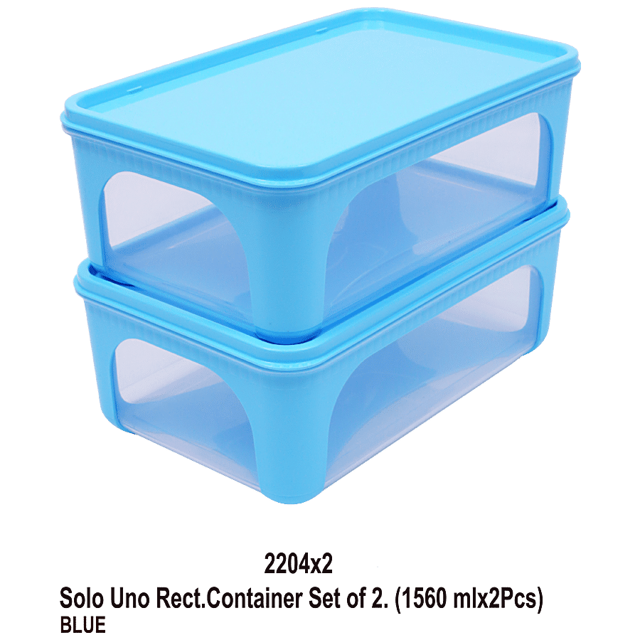 Unica Solo Uno Rectangular Containers - Airtight Storage