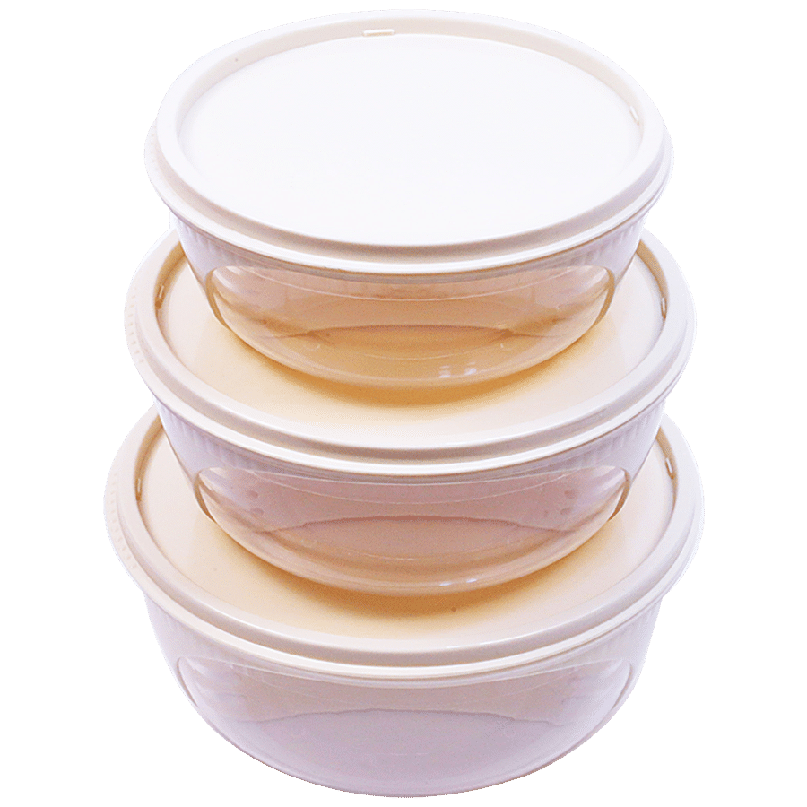 Unica Solo Uno Round Containers Set - Durable