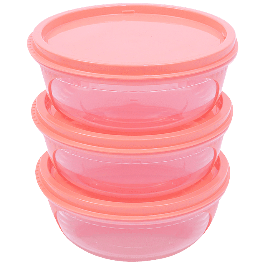 Unica Solo Uno Round Containers Set - Durable