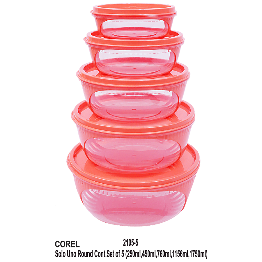 Unica Solo Uno Storage Containers - Round