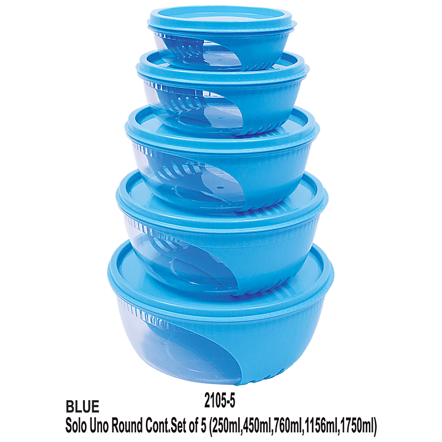 Unica Solo Uno Storage Containers - Round