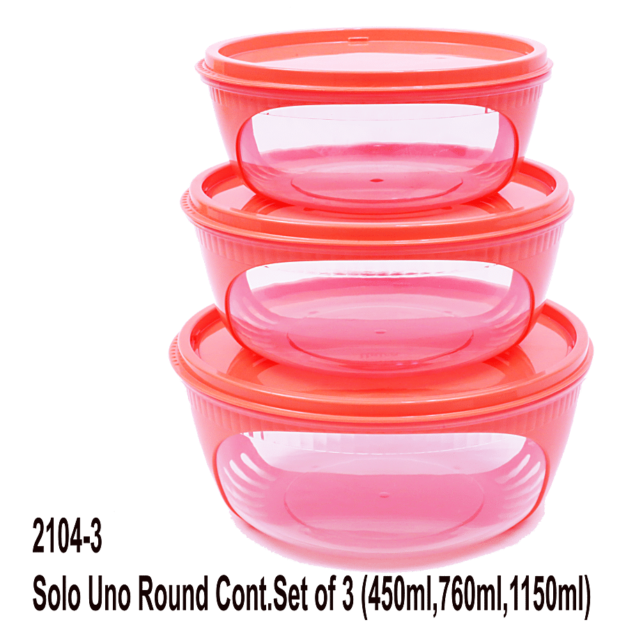 Unica Solo Uno Storage Containers  - Round