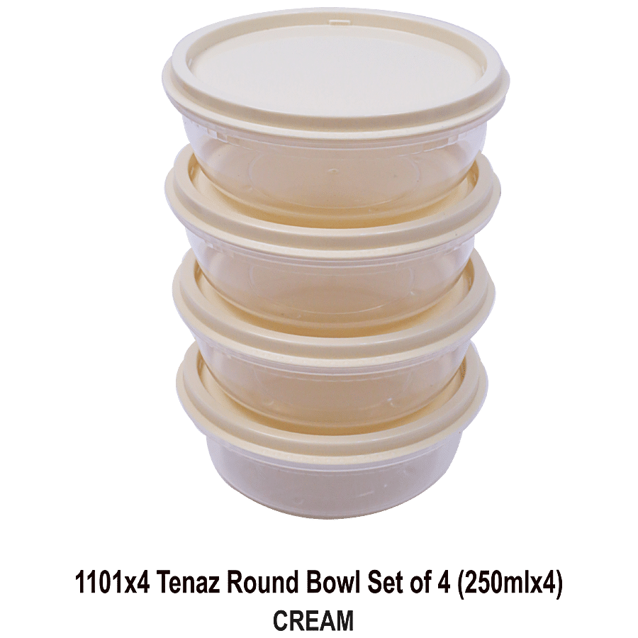 Unica Tenaz Round Bowl Set - Airtight Storage