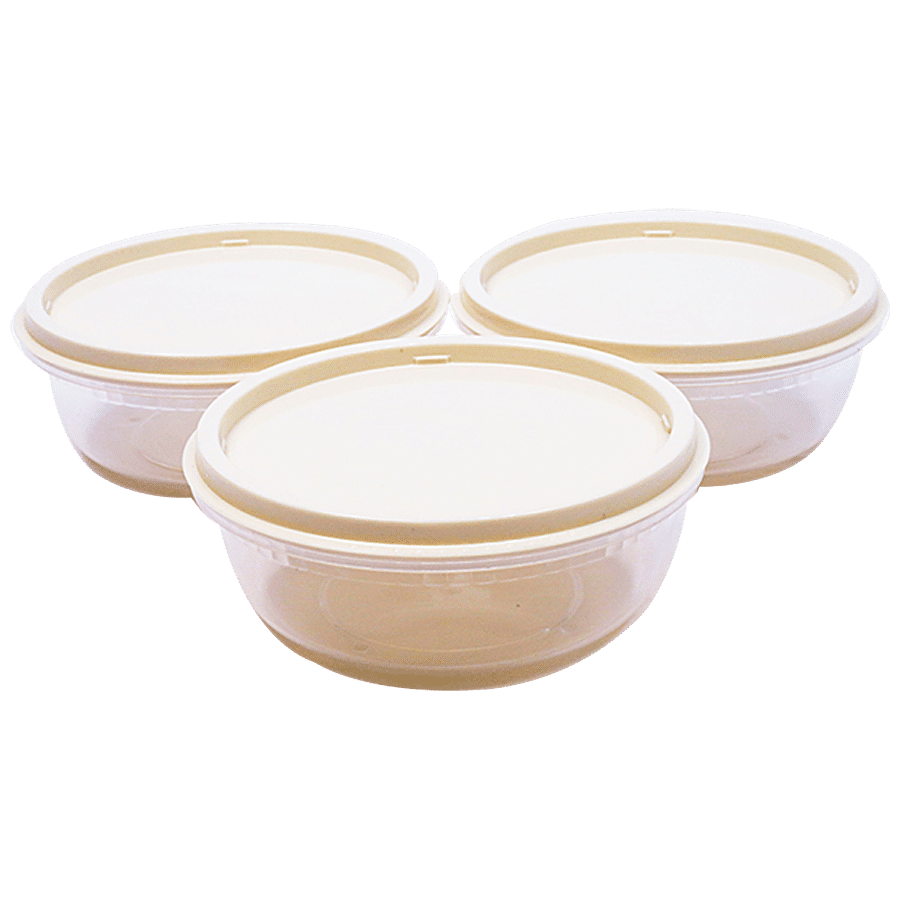 Unica Tenaz Round Bowl Set - Airtight Storage