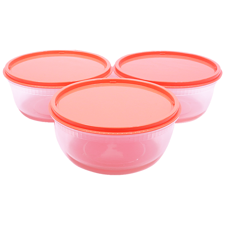 Unica Tenaz Round Bowl Set - Airtight Storage