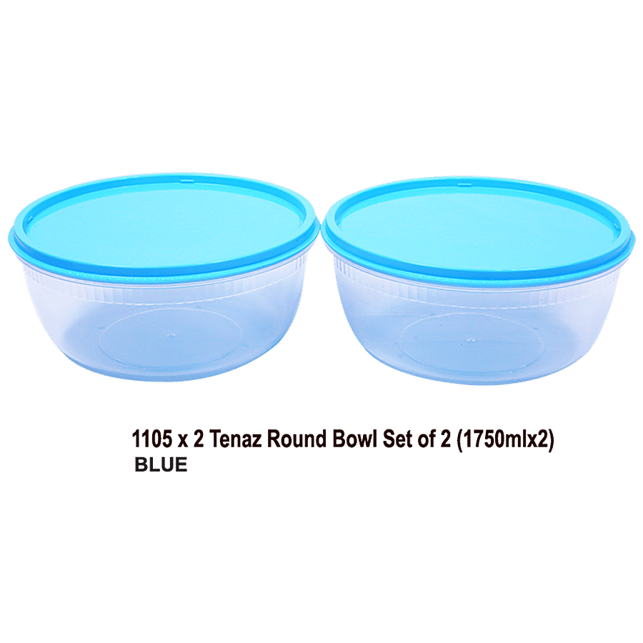 Unica Tenaz Round Bowl Set - Airtight Storage