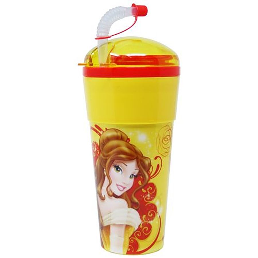 Hm International Disney Belle Princess 2-In-1 Snackeez Bottle With Snack Box