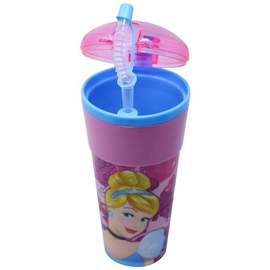 Hm International Disney Cinderella Princess 2-In-1 Snackeez Bottle With Snack Box