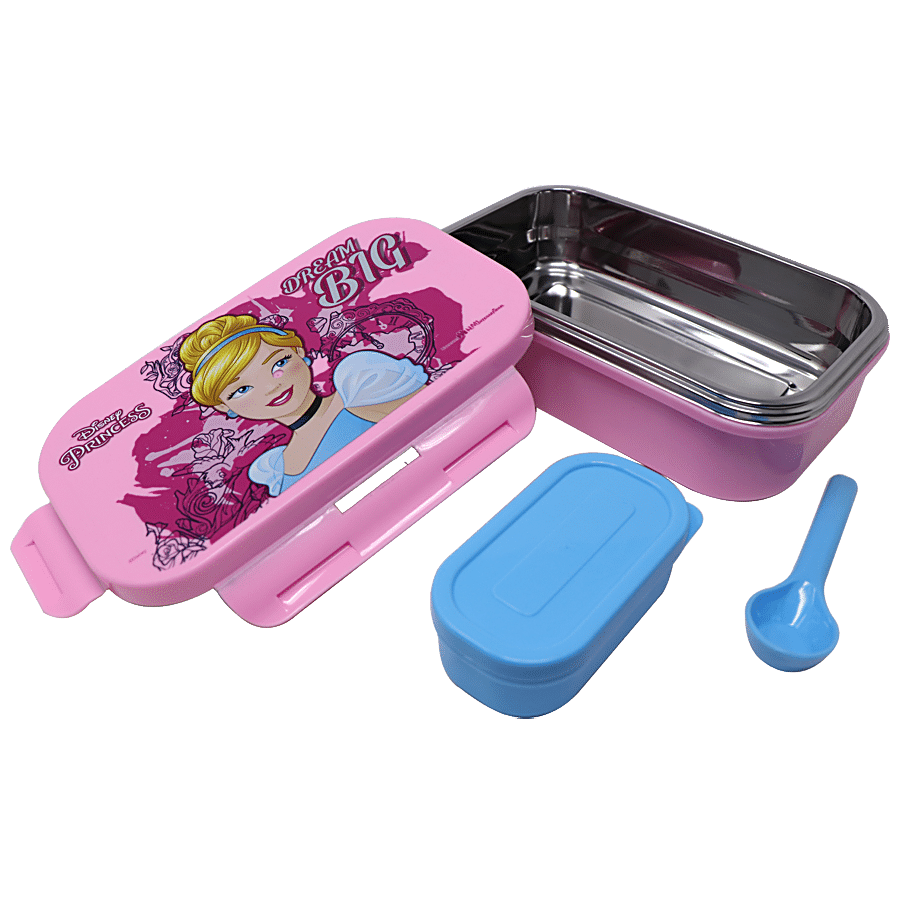 Hm International Disney Cinderella Princess Insulated Stainless Steel Lunch Box/Tiffin Box - HMPCLB 72250-CIN