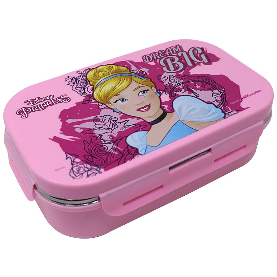 Hm International Disney Cinderella Princess Insulated Stainless Steel Lunch Box/Tiffin Box - HMPCLB 72250-CIN