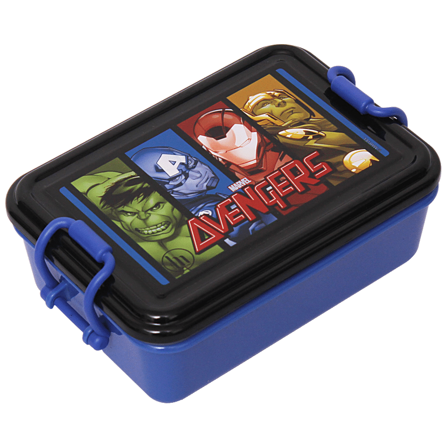 Hm International Marvel Avengers 304 Stainless Steel Lunch Box/Tiffin Box - HMWWLB 73362-AV