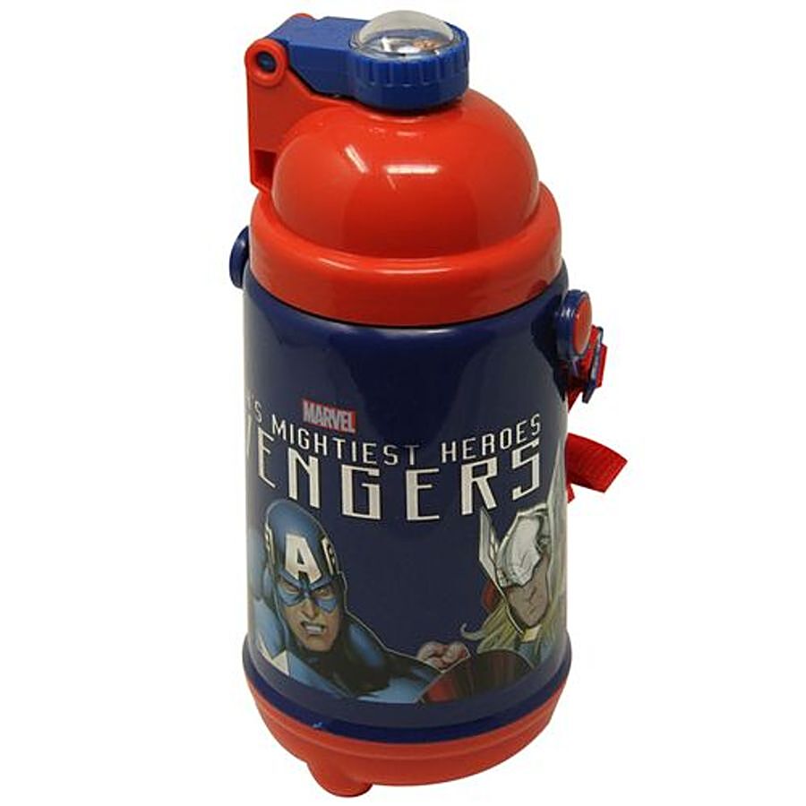 Hm International Marvel Avengers Double Wall Insulated Kids Sipper Bottle