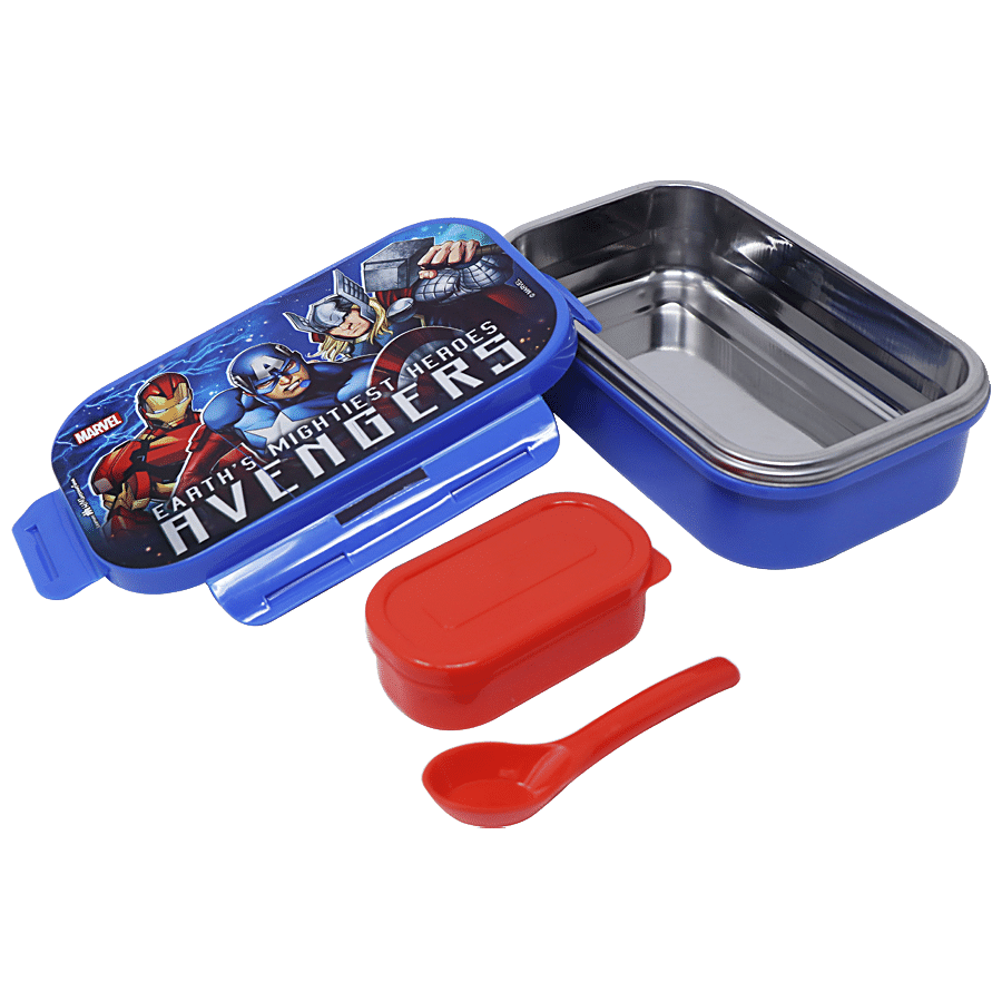 Hm International Marvel Avengers Insulated Stainless Steel Lunch Box/Tiffin Box - HMPCLB 73307-AV