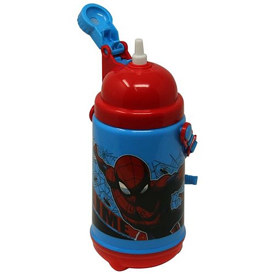 Hm International Marvel Spiderman Double Wall Insulated Kids Sipper Bottle