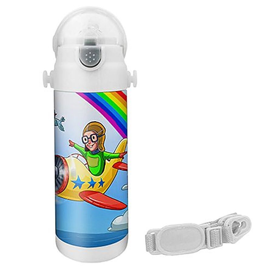 Hot Muggs Insulated Stainless Steel Easy Sip Bottle - Want To Be A Pilot