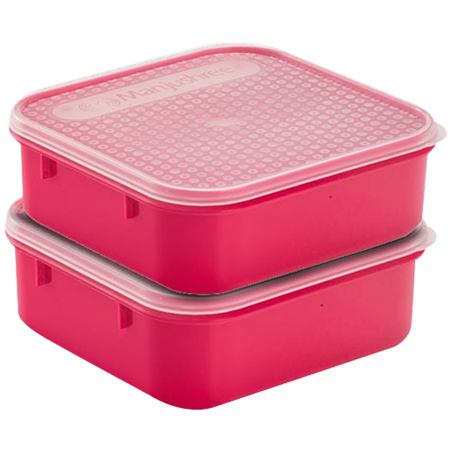 MTL Square Tiffin Box - 100% BPA-Free